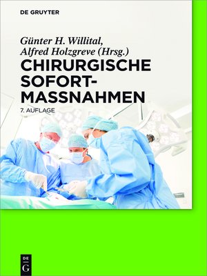 cover image of Chirurgische Sofortmaßnahmen